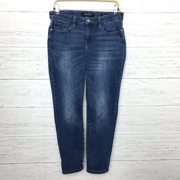 Judy Blue Women's Straight Leg Jeans Relaxed Fit Stretch size 29 length 27" - Picture 1 of 8